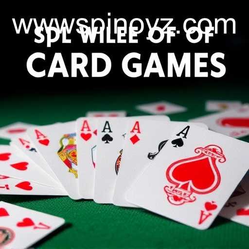 Exploring the World of Card Games